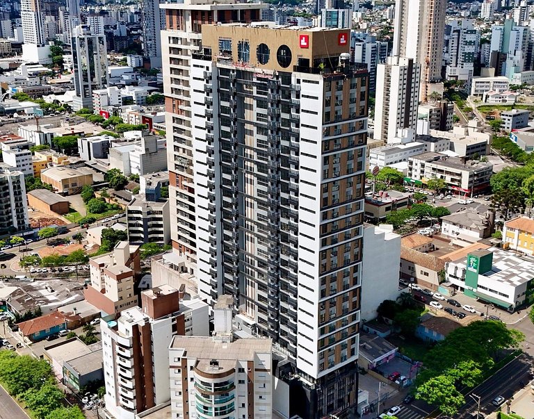 Conforto e modernidade em um estúdio com localização ideal e