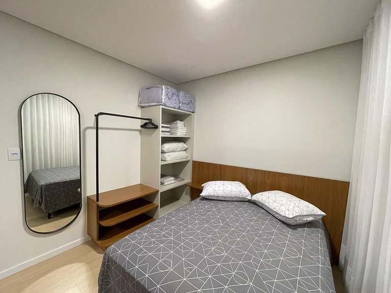 Conforto e modernidade em um estúdio com localização ideal e