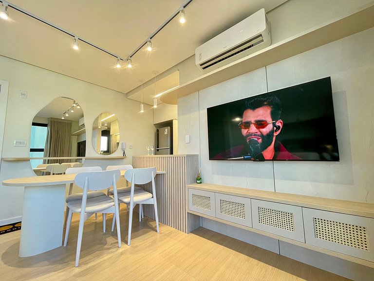 Apartamento Lindo e Completo – Conforto e Estilo Para Sua Es
